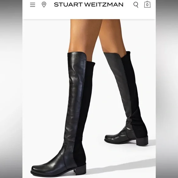 Stuart Weitzman 5050 Reserve Boots 6.5 - Picture 1 of 7